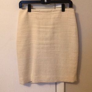 Theory Boucle wool pencil skirt